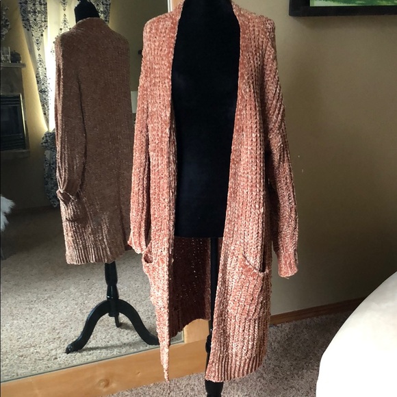 Main Strip Sweaters - Ultra Soft Chenille Cardigan